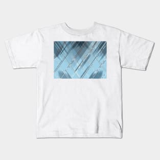 Diagonal stripes background 4 Kids T-Shirt